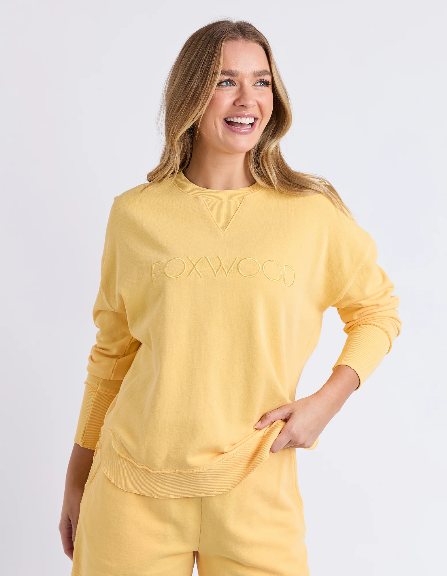 Foxwood Simplified Crew - Yellow - Image 2