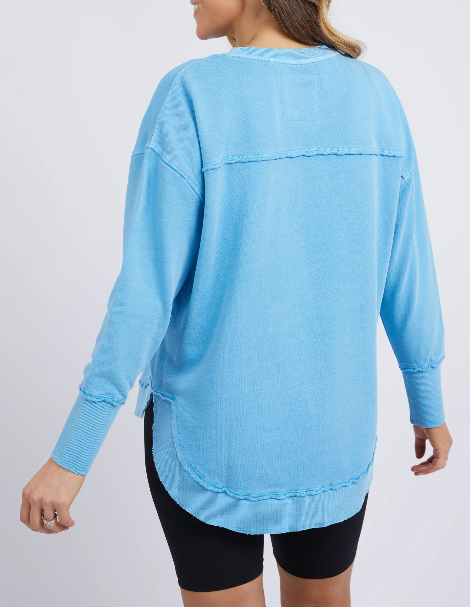 Foxwood Simplified Crew - Bright Blue - Image 4