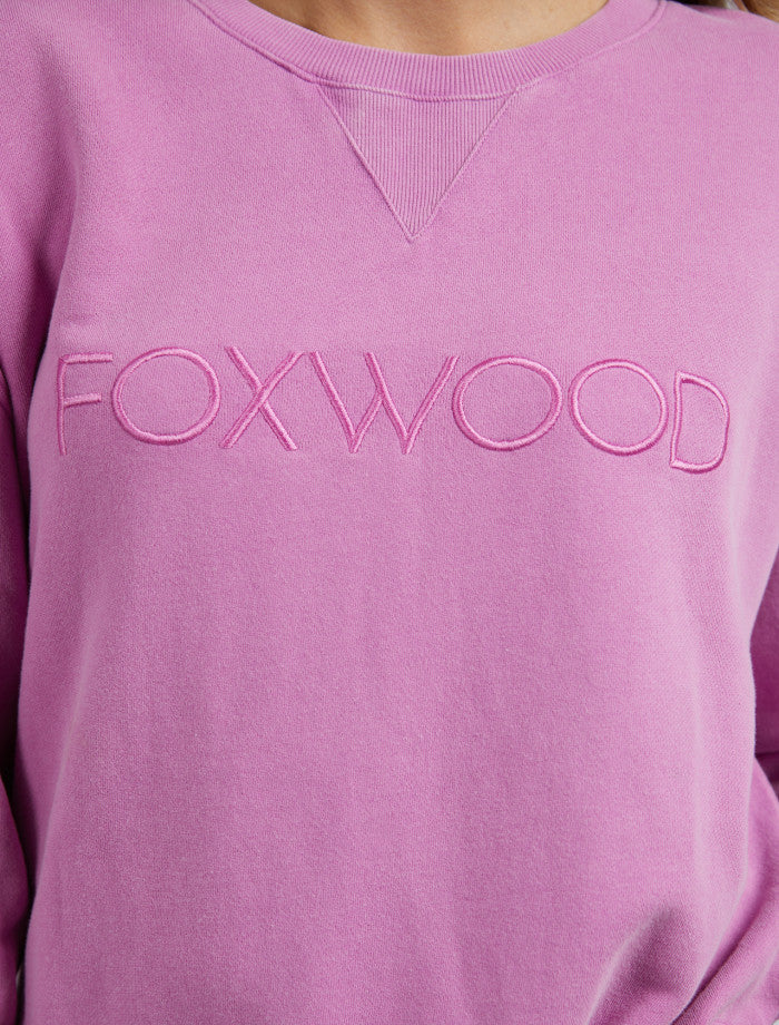 Foxwood Simplified Crew - Fuschia - Image 4