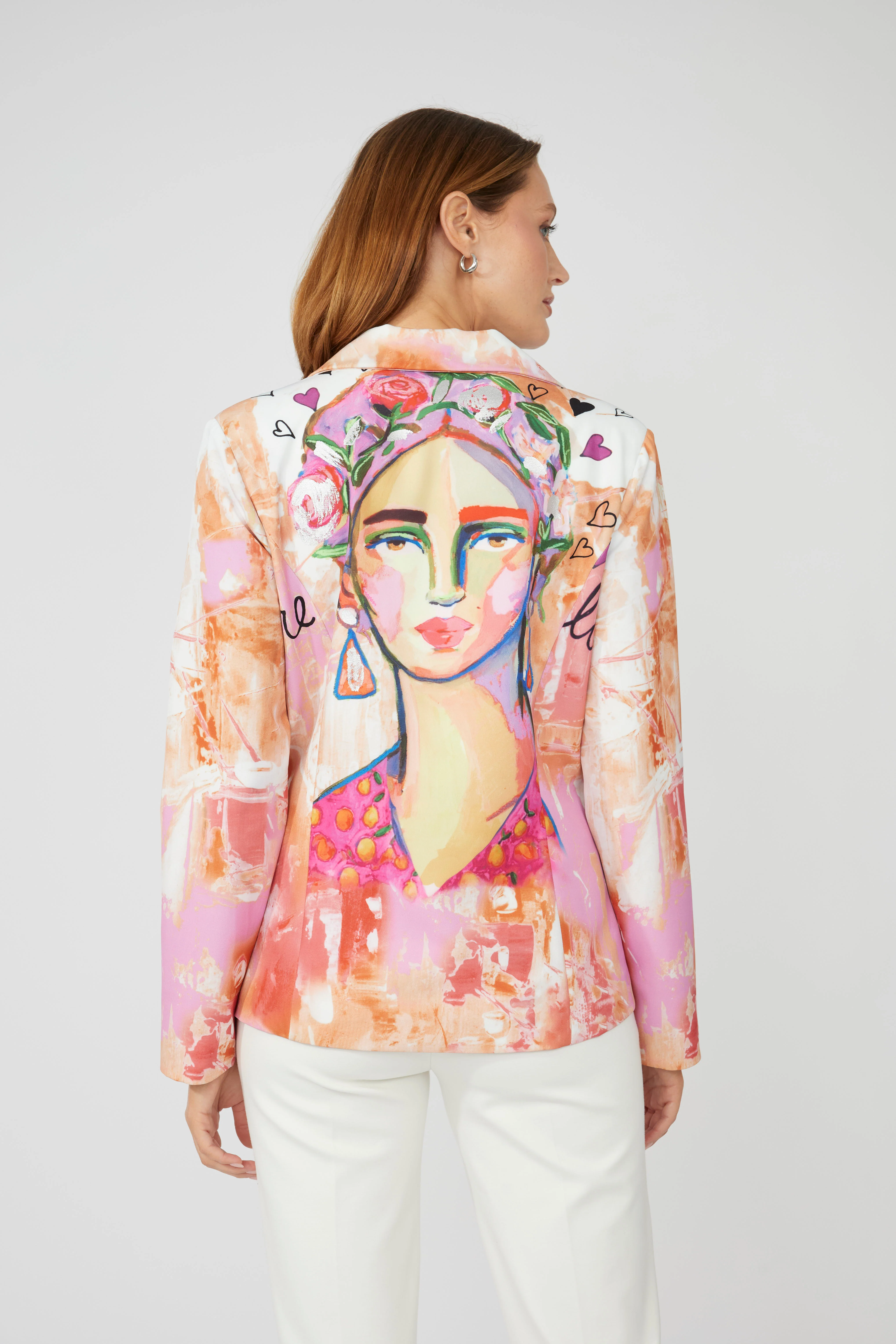 Frank Lyman Abstract Blazer - Image 4