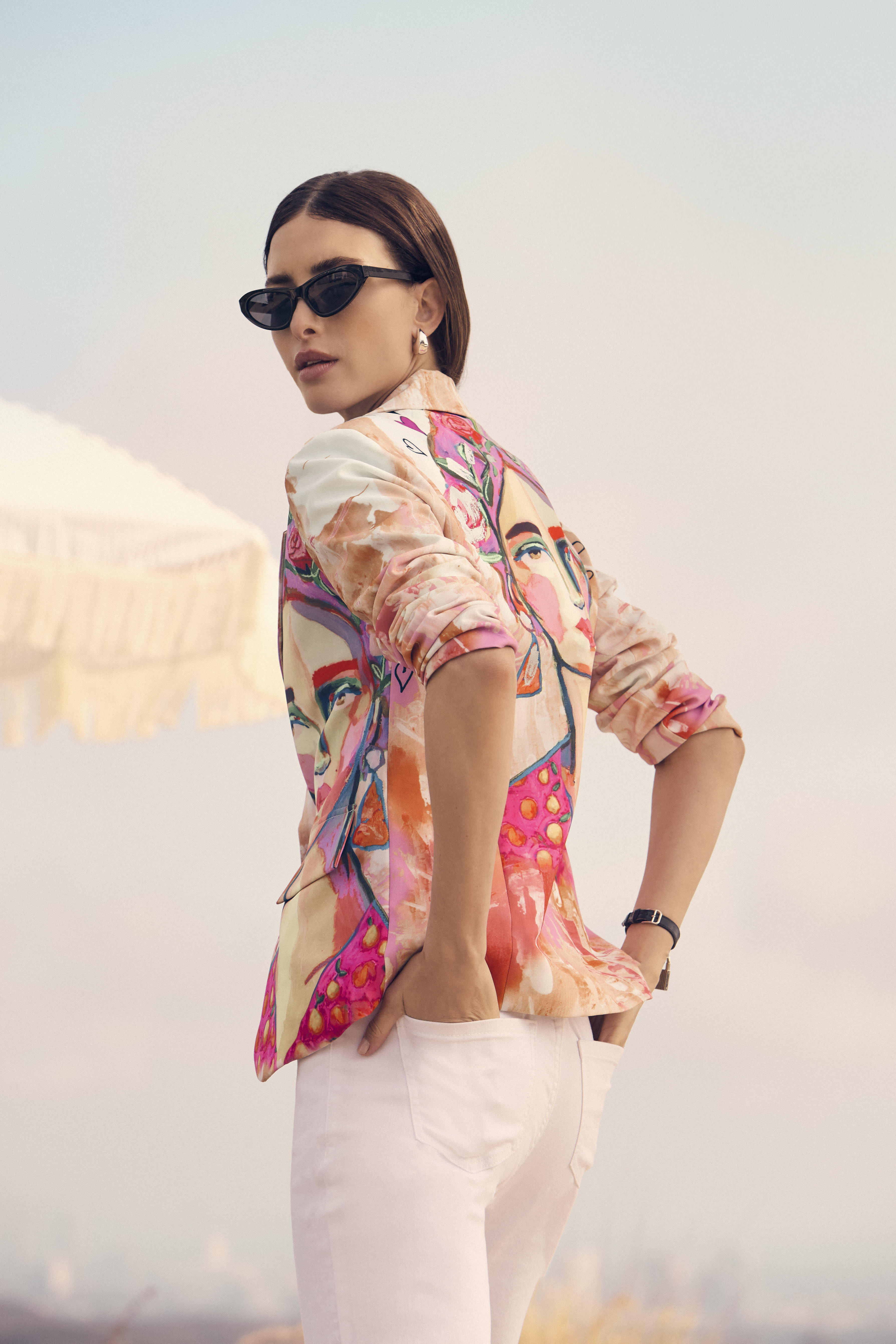 Frank Lyman Abstract Blazer - Image 5