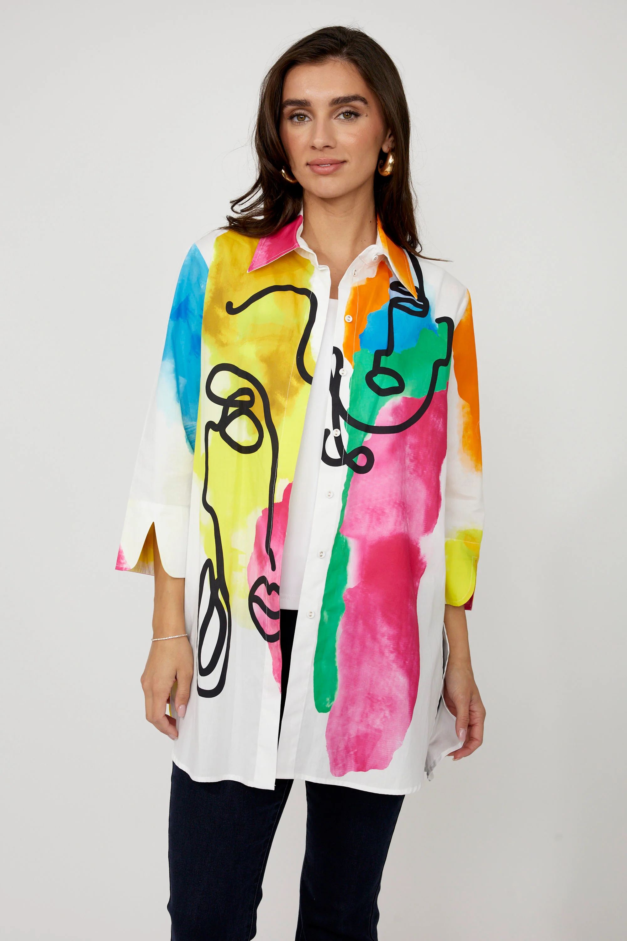 Frank Lyman Abstract Blouse - Image 5