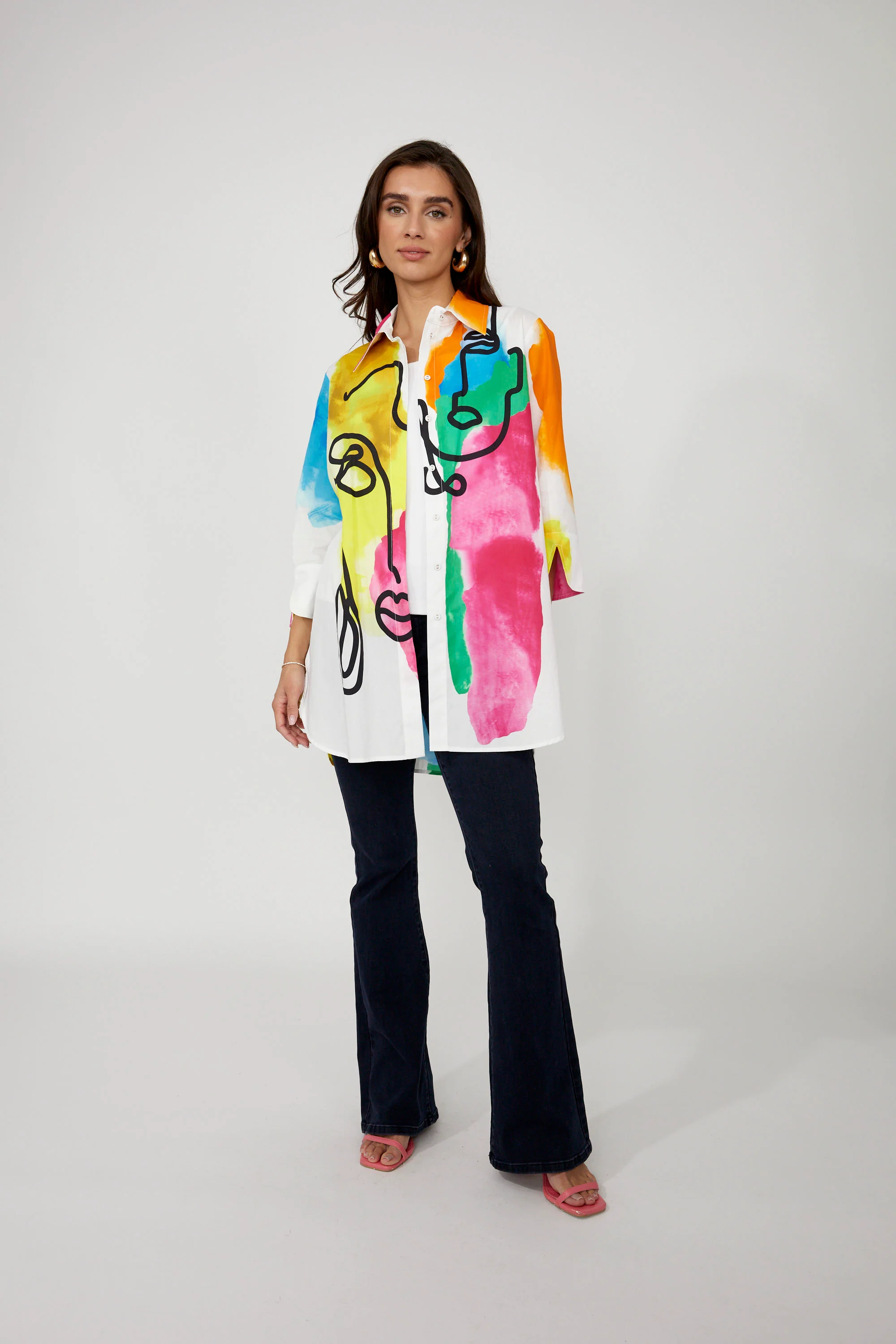 Frank Lyman Abstract Blouse - Image 7