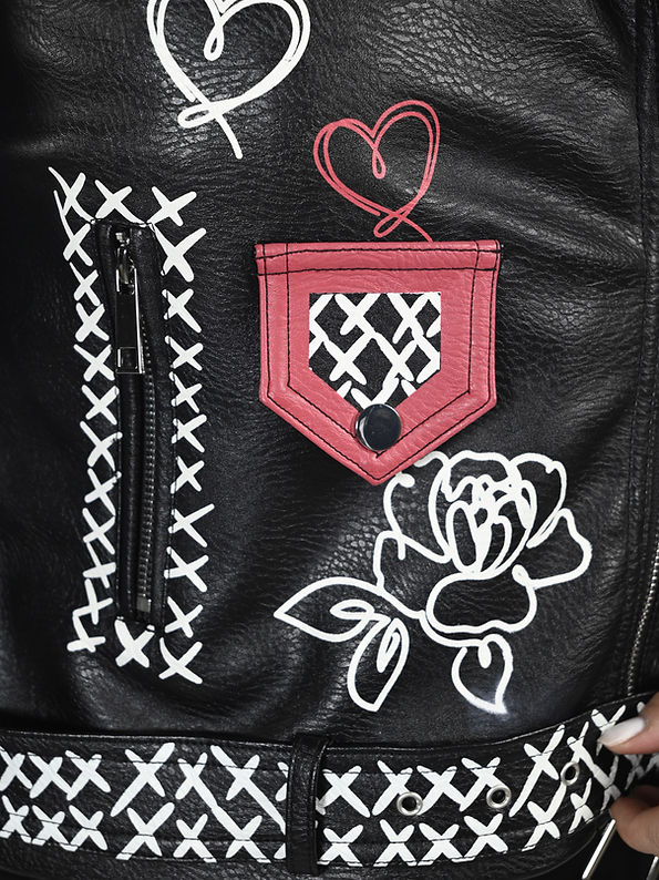 Frank Lyman Biker Jacket - Image 5