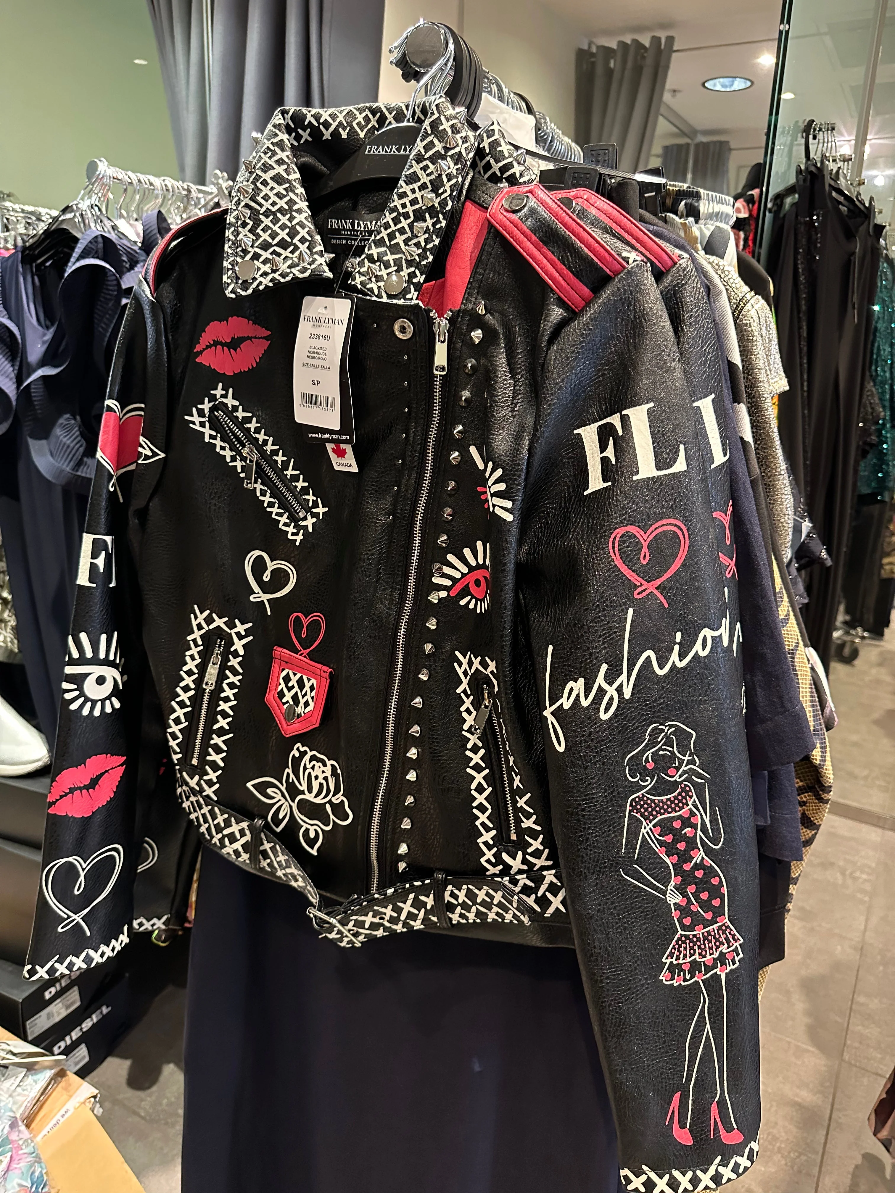Frank Lyman Biker Jacket - Image 6