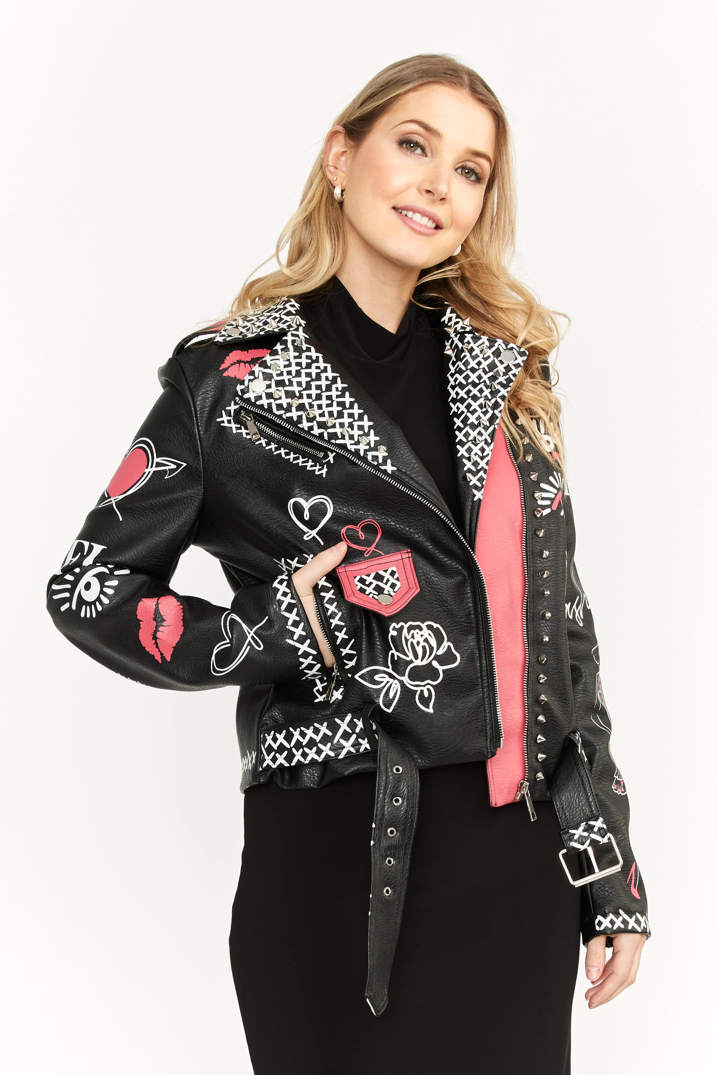 Frank Lyman Biker Jacket - Image 7
