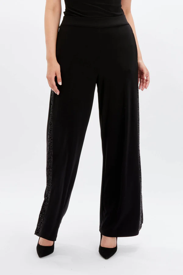 Frank Lyman Black Knit Pant - Image 3