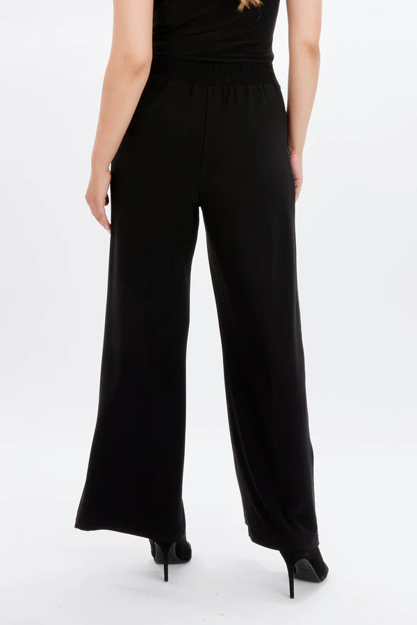 Frank Lyman Black Knit Pant - Image 4