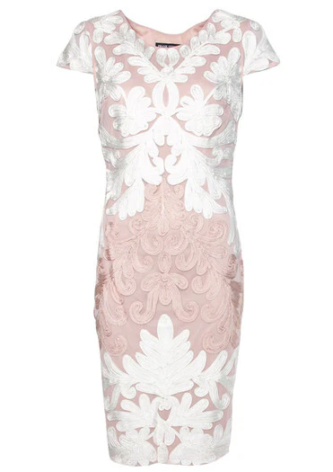 Frank Lyman Cornelia Dress-Blush - Image 4