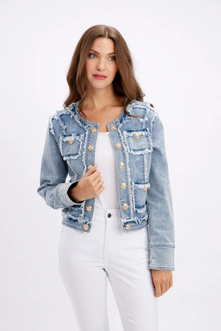 Frank Lyman Chic Denim Jacket - Image 3