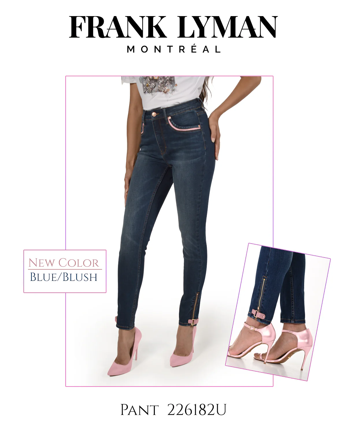 Frank Lyman Denim Jean - Image 2