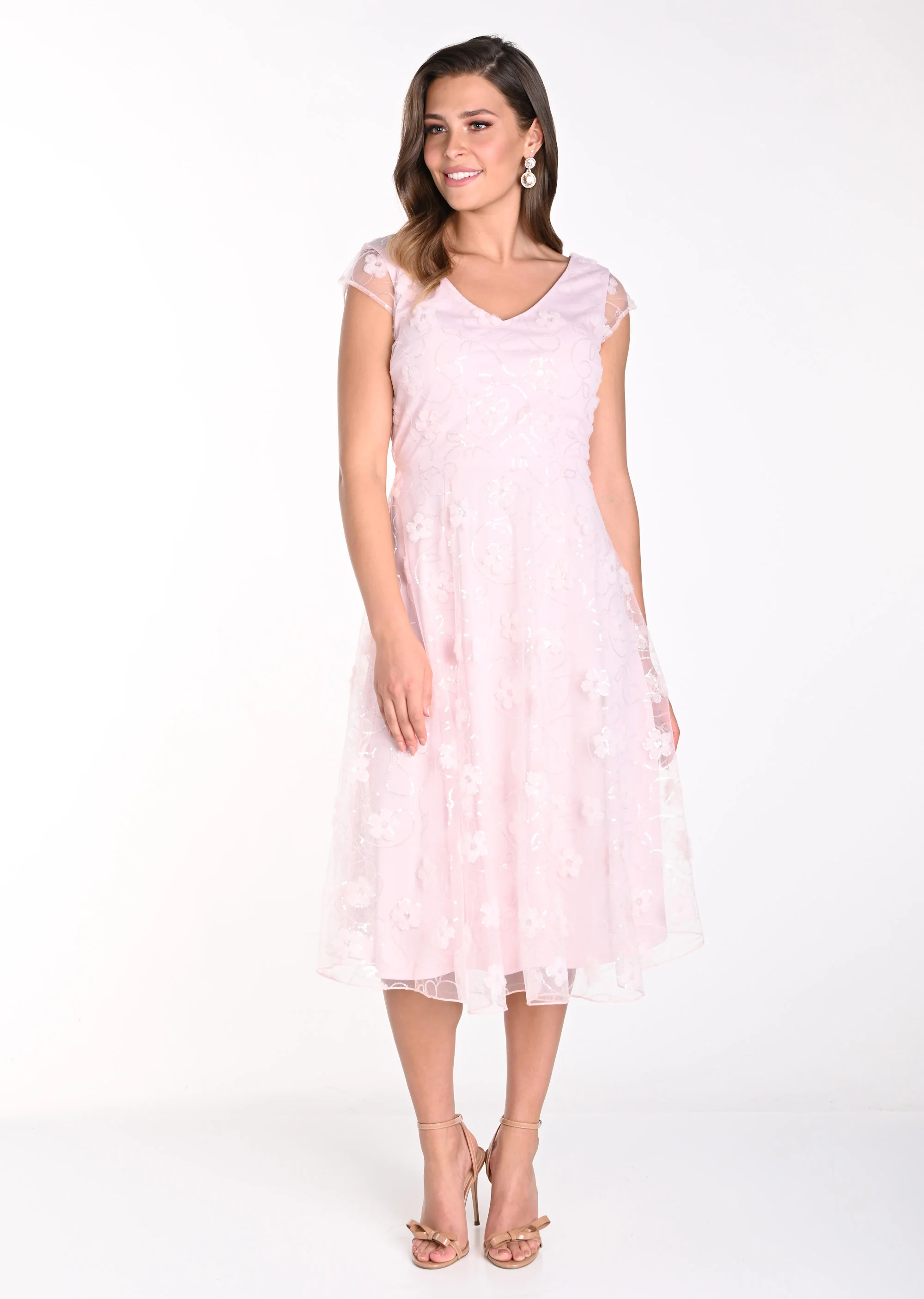 Frank Lyman Dress - Blush