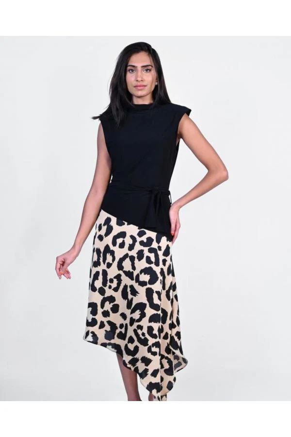 Frank Lyman Dress In Camel