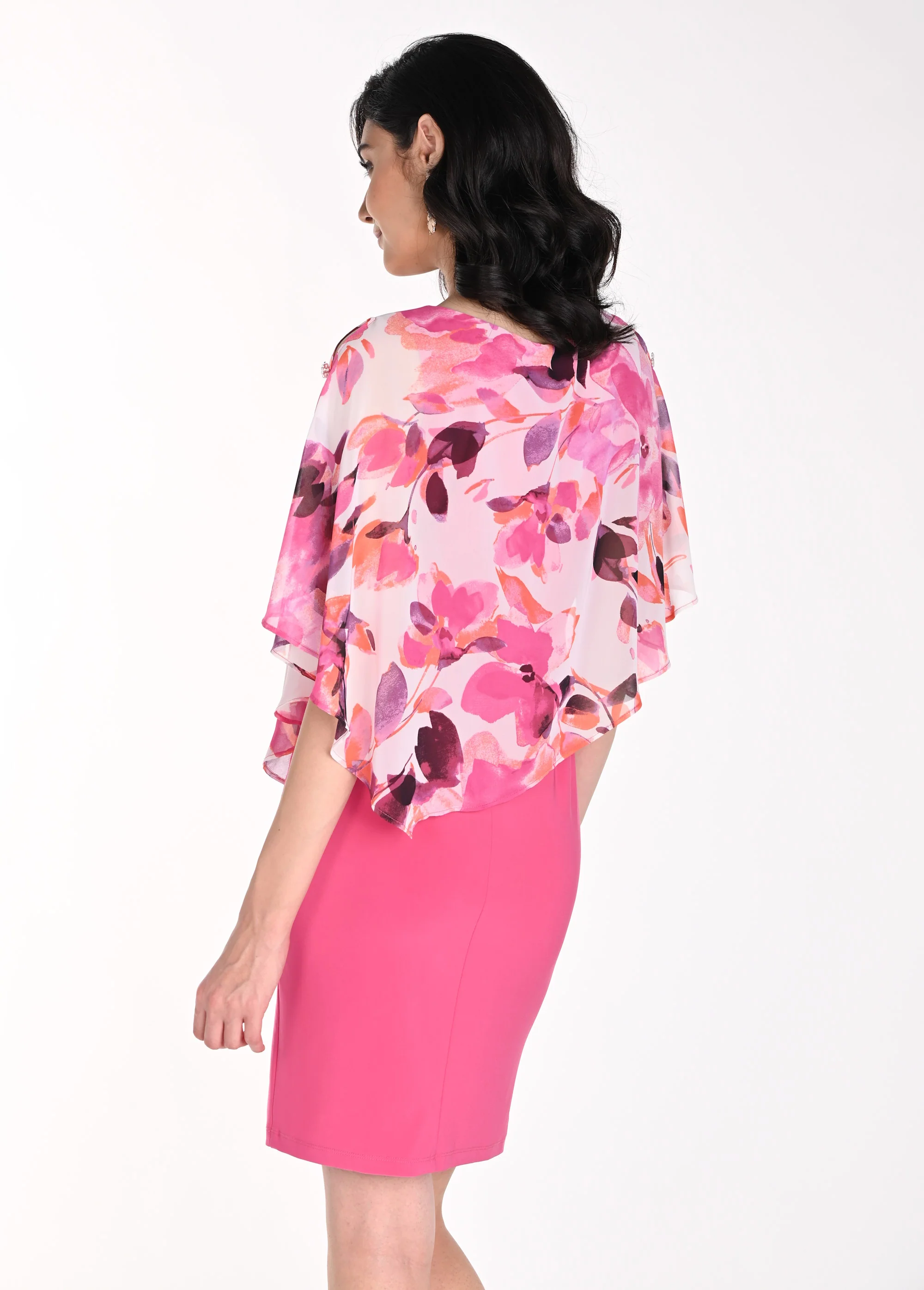 Frank Lyman Dress - White/Pink - Image 2