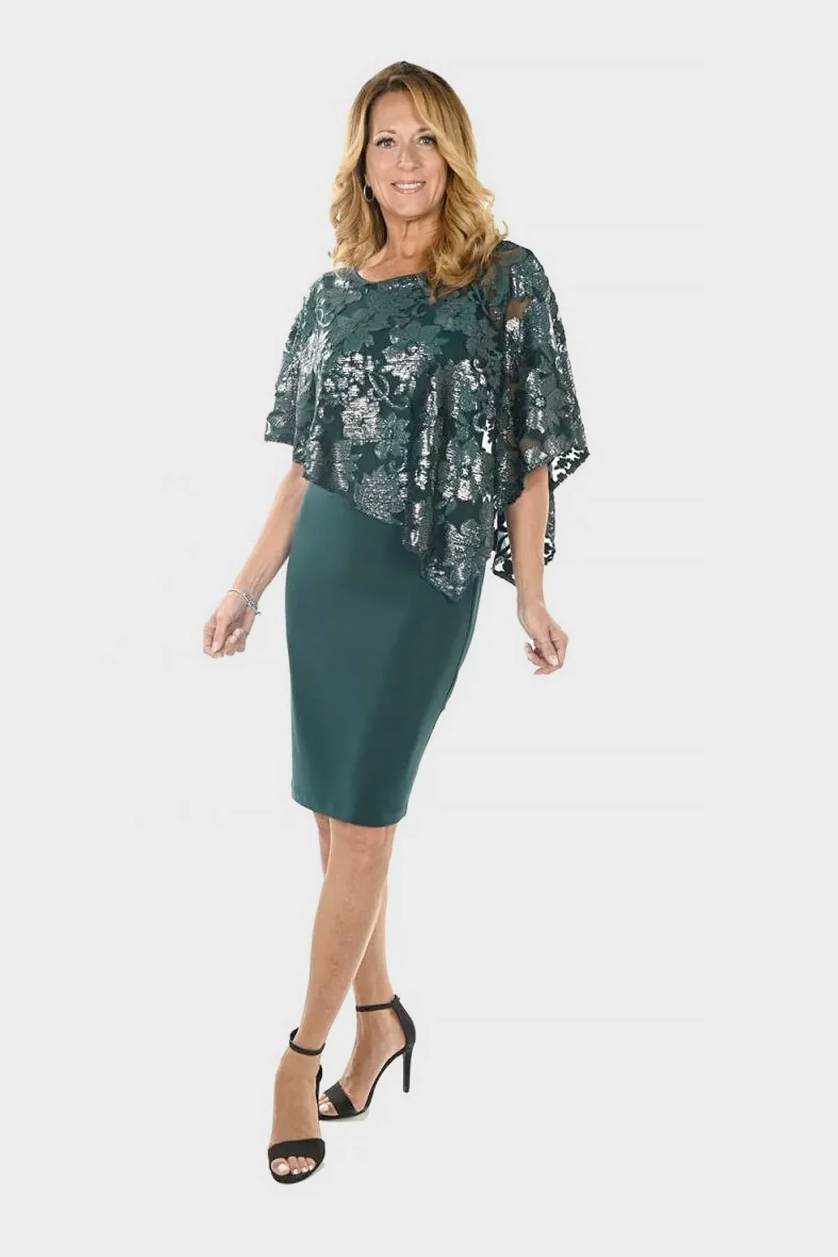 Frank Lyman Hunter Knit Dress - Image 3
