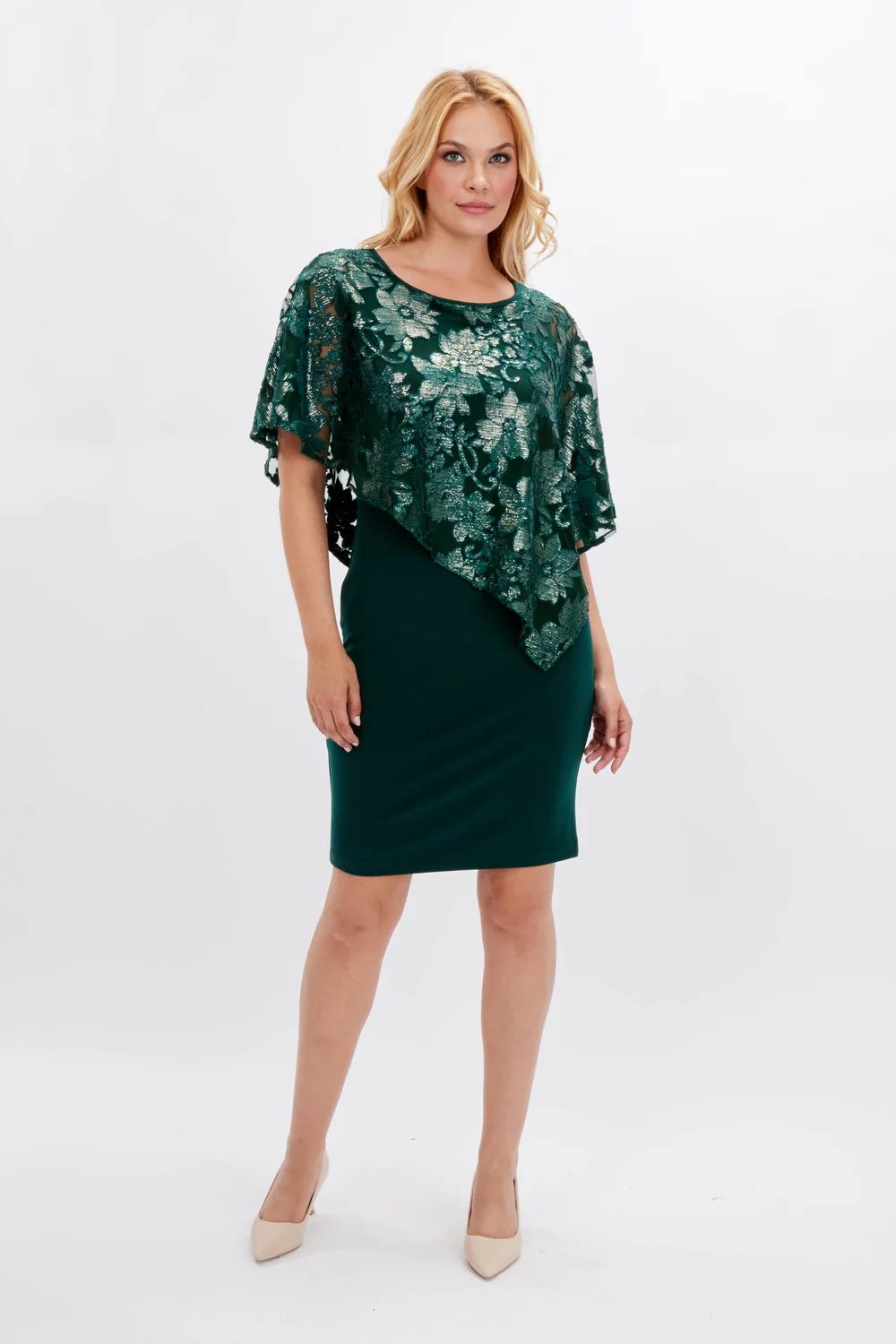 Frank Lyman Hunter Knit Dress - Image 4