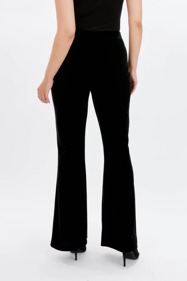 Frank Lyman Flared Velvet Pants - Image 2