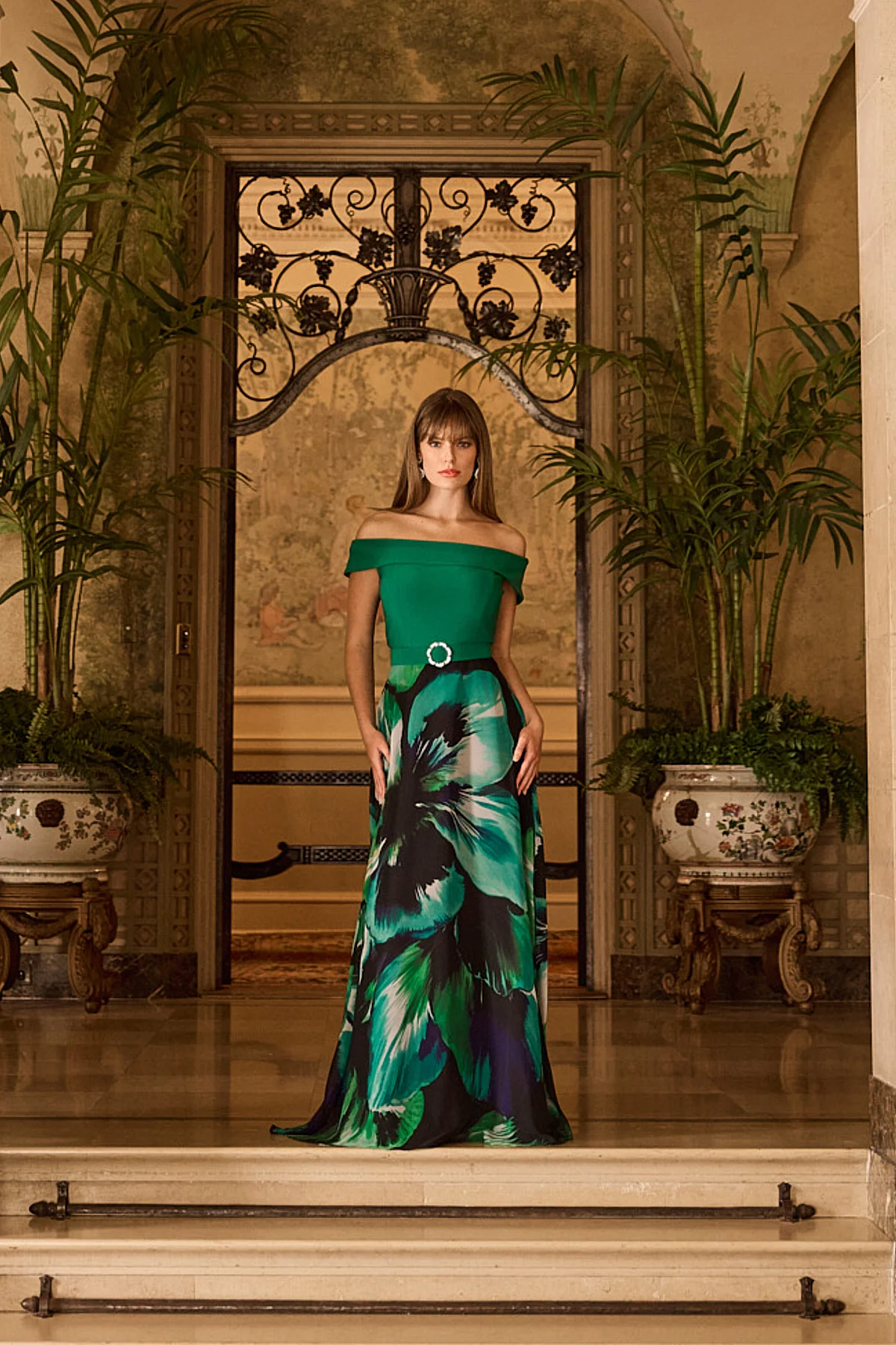 Frank Lyman Floral Maxi Dress - Image 2