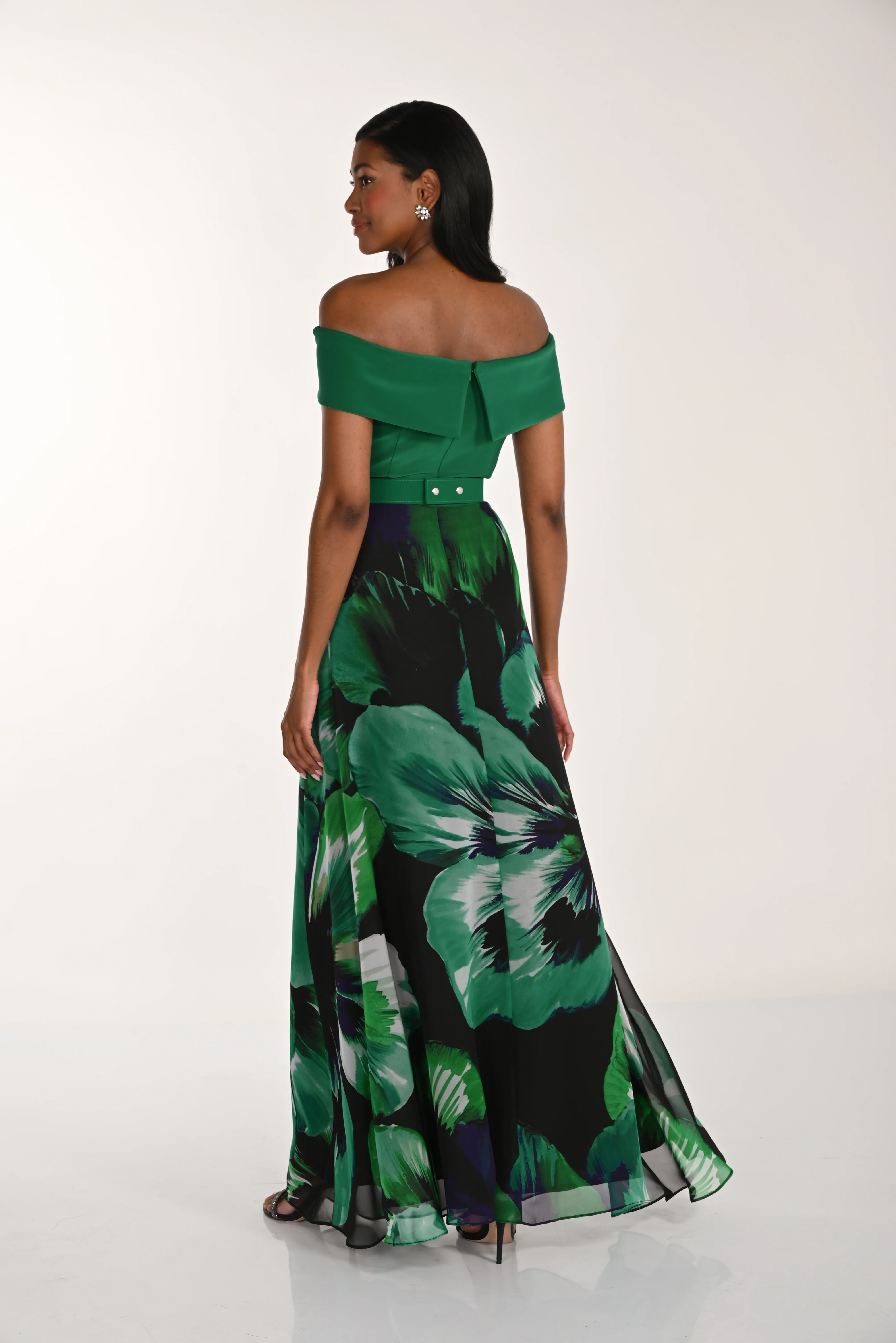 Frank Lyman Floral Maxi Dress - Image 3