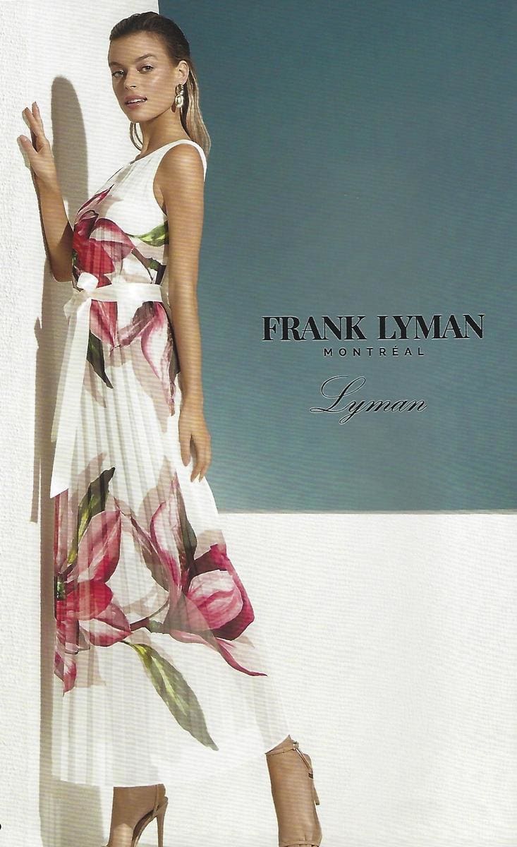 Frank Lyman Floral Pleated Maxi Dress - Image 2
