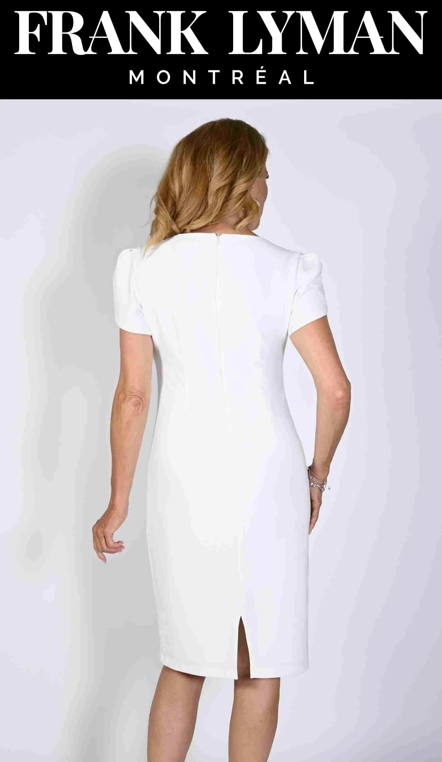 Frank Lyman French Rose Knit Dress - Image 4