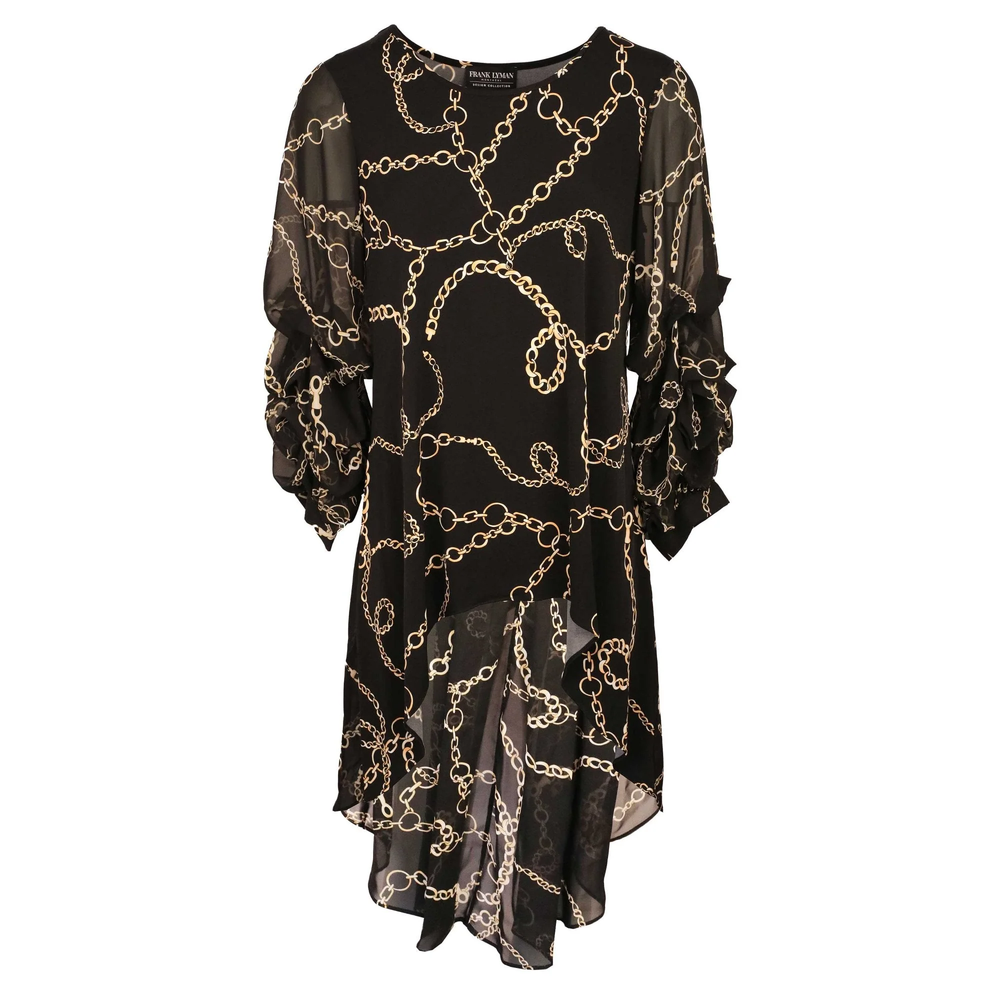 Frank Lyman Gold Chain Tunic