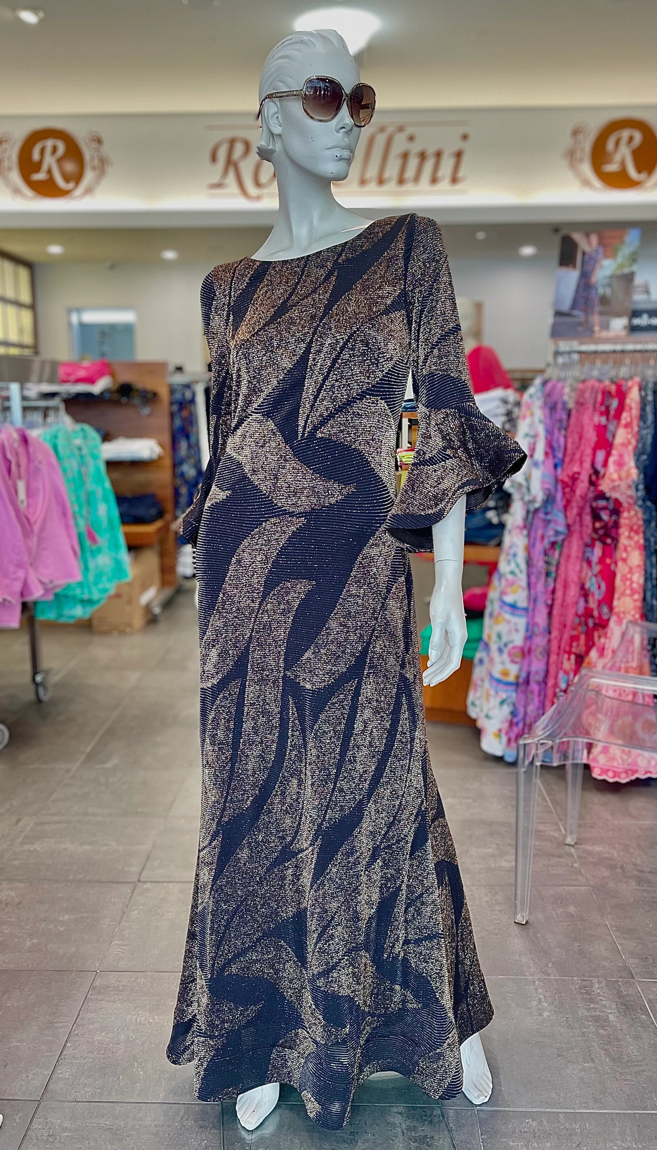 Frank Lyman Bell Sleeve Dress