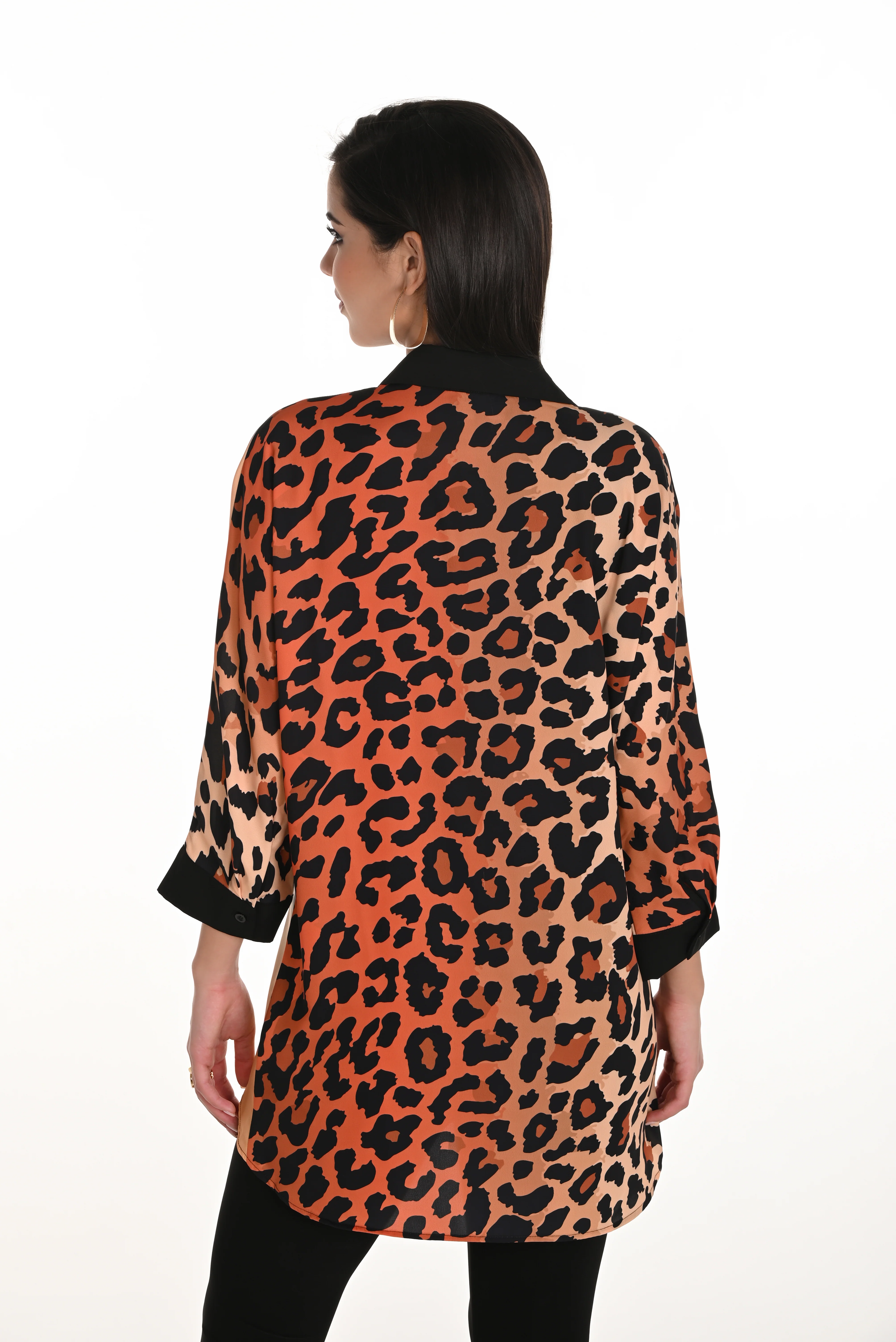 Frank Lyman Leopard Print Shirt - Image 3