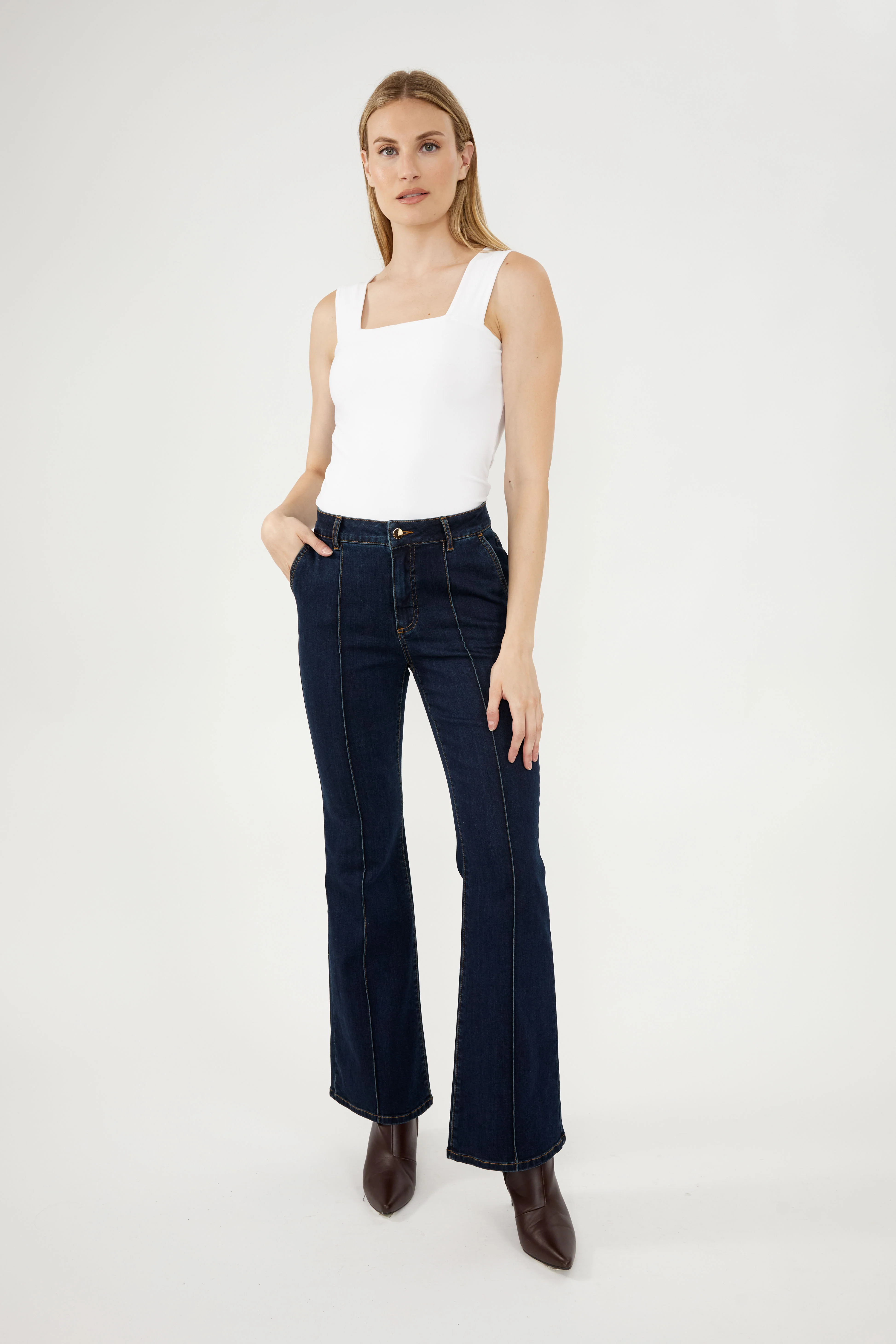 Frank Lyman Mid Rise Jeans - Image 2