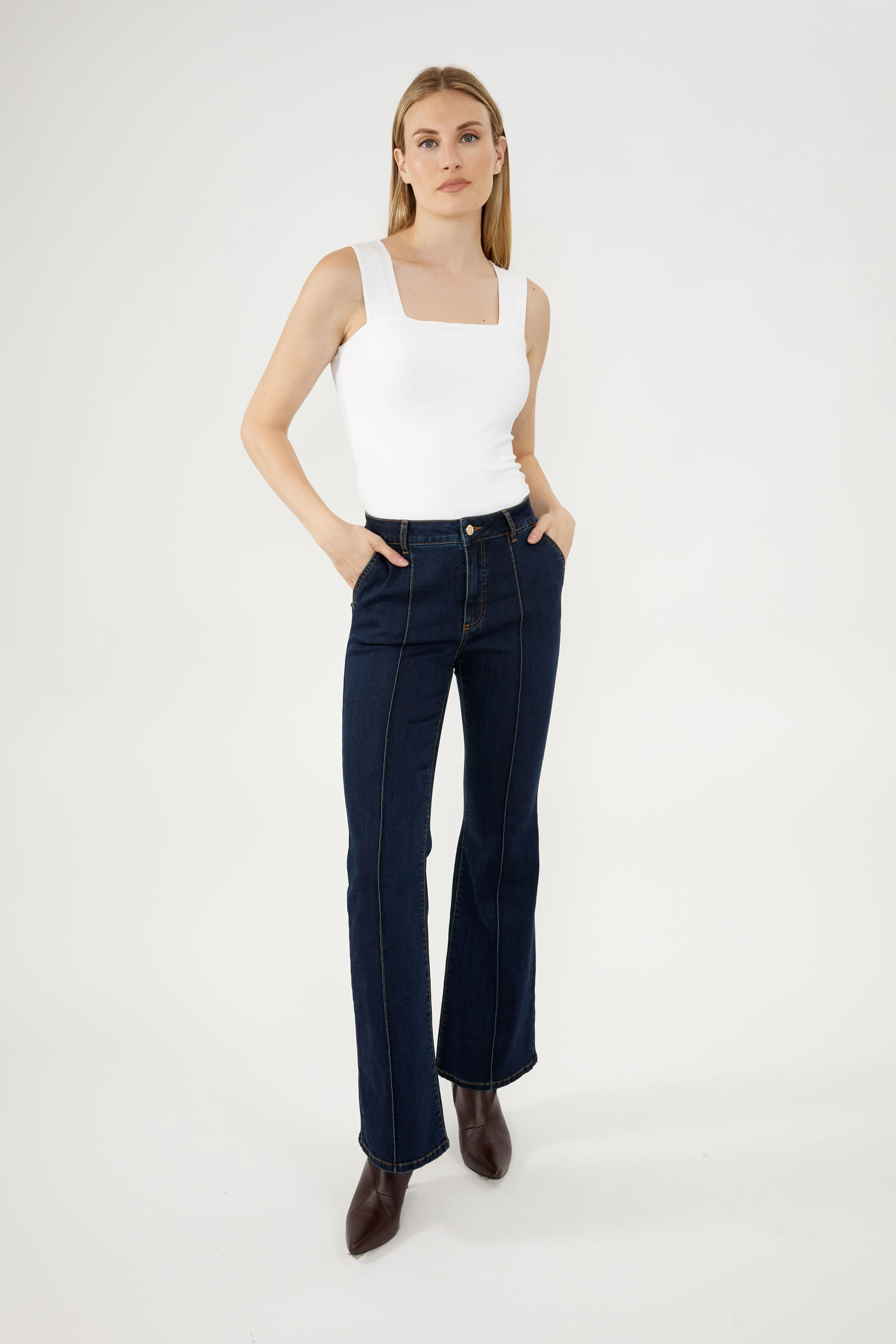 Frank Lyman Mid Rise Jeans - Image 4