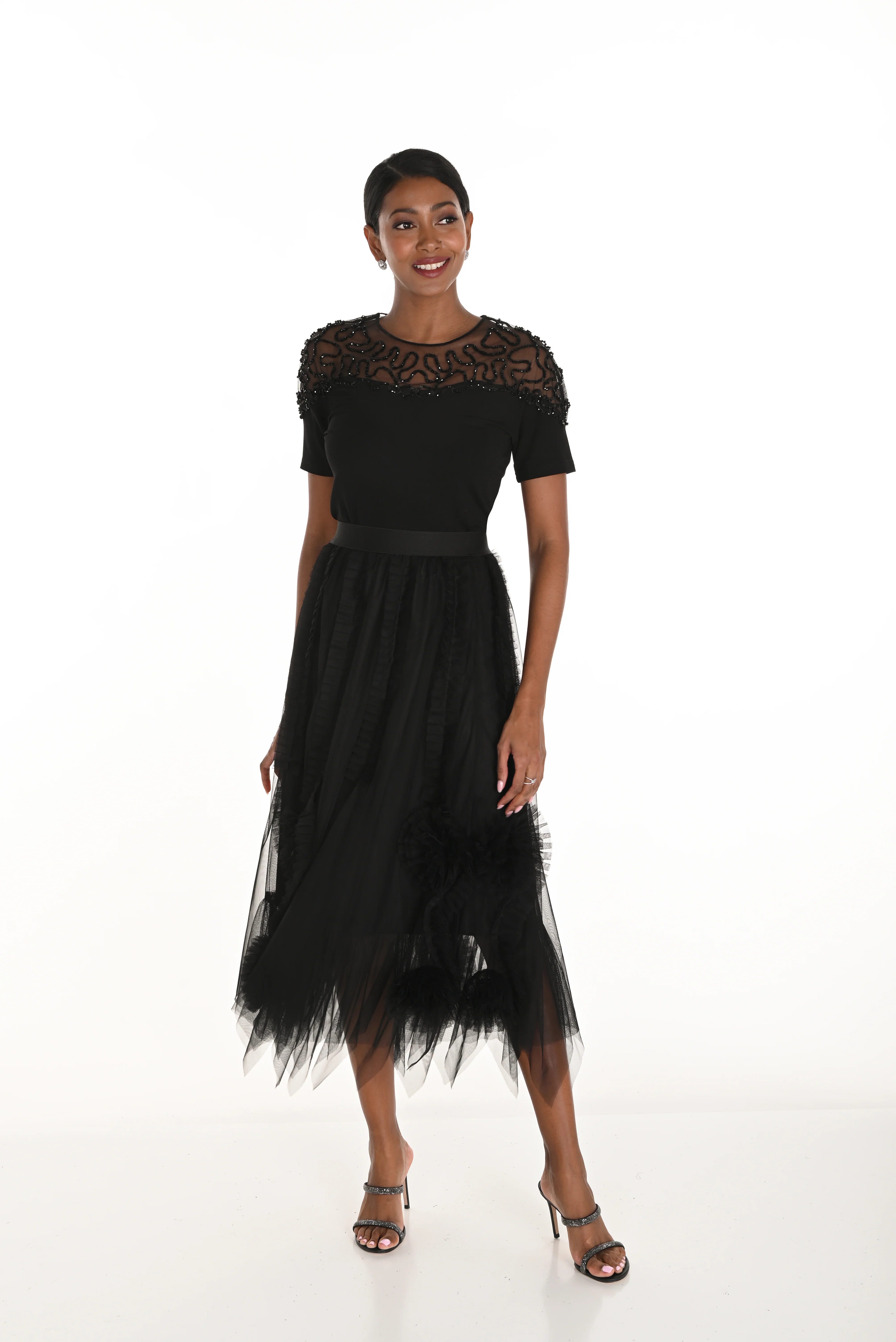 Frank Lyman Ruffled Skirt - Image 6