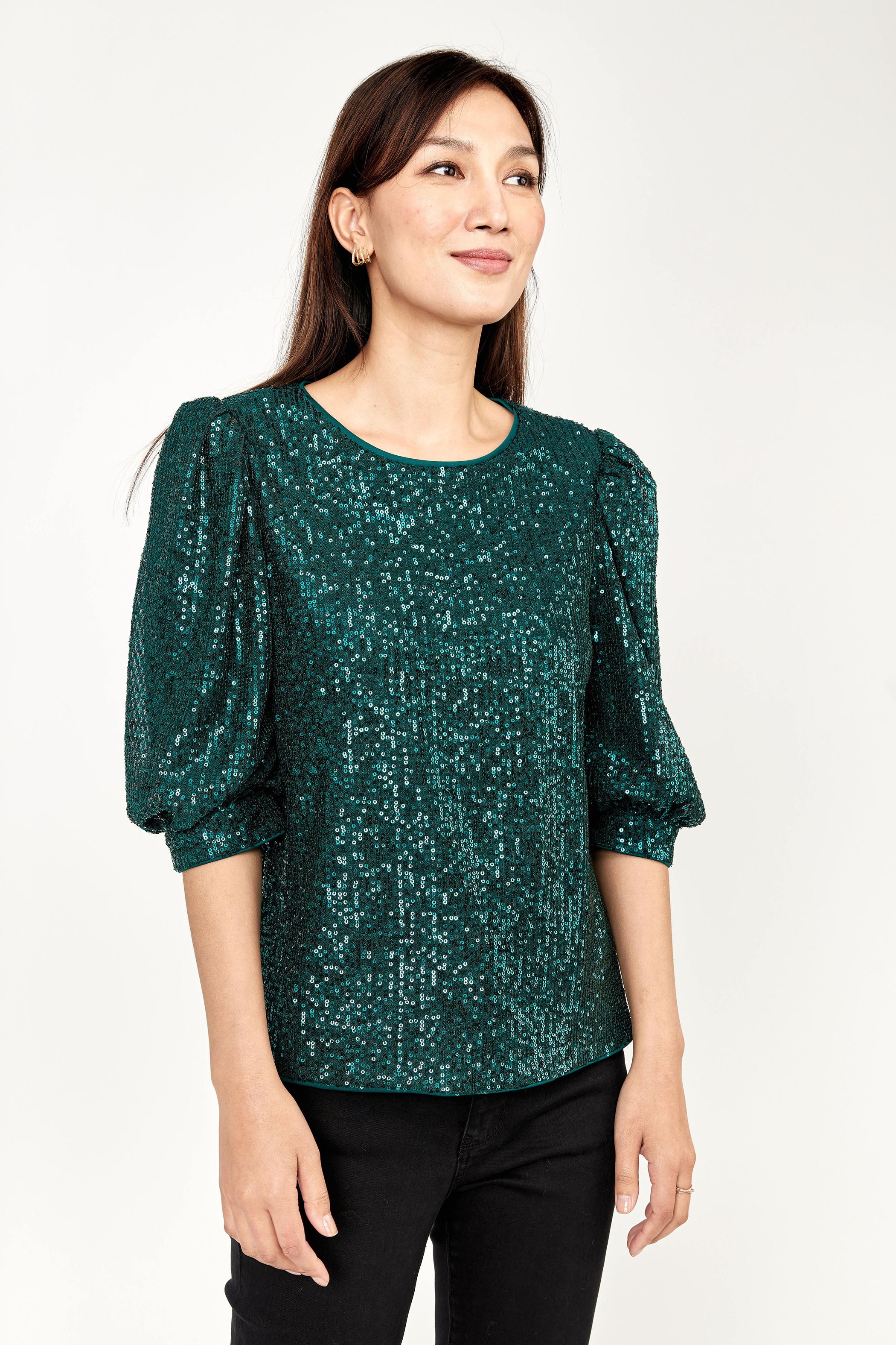 Frank Lyman Sequin Top - Image 3