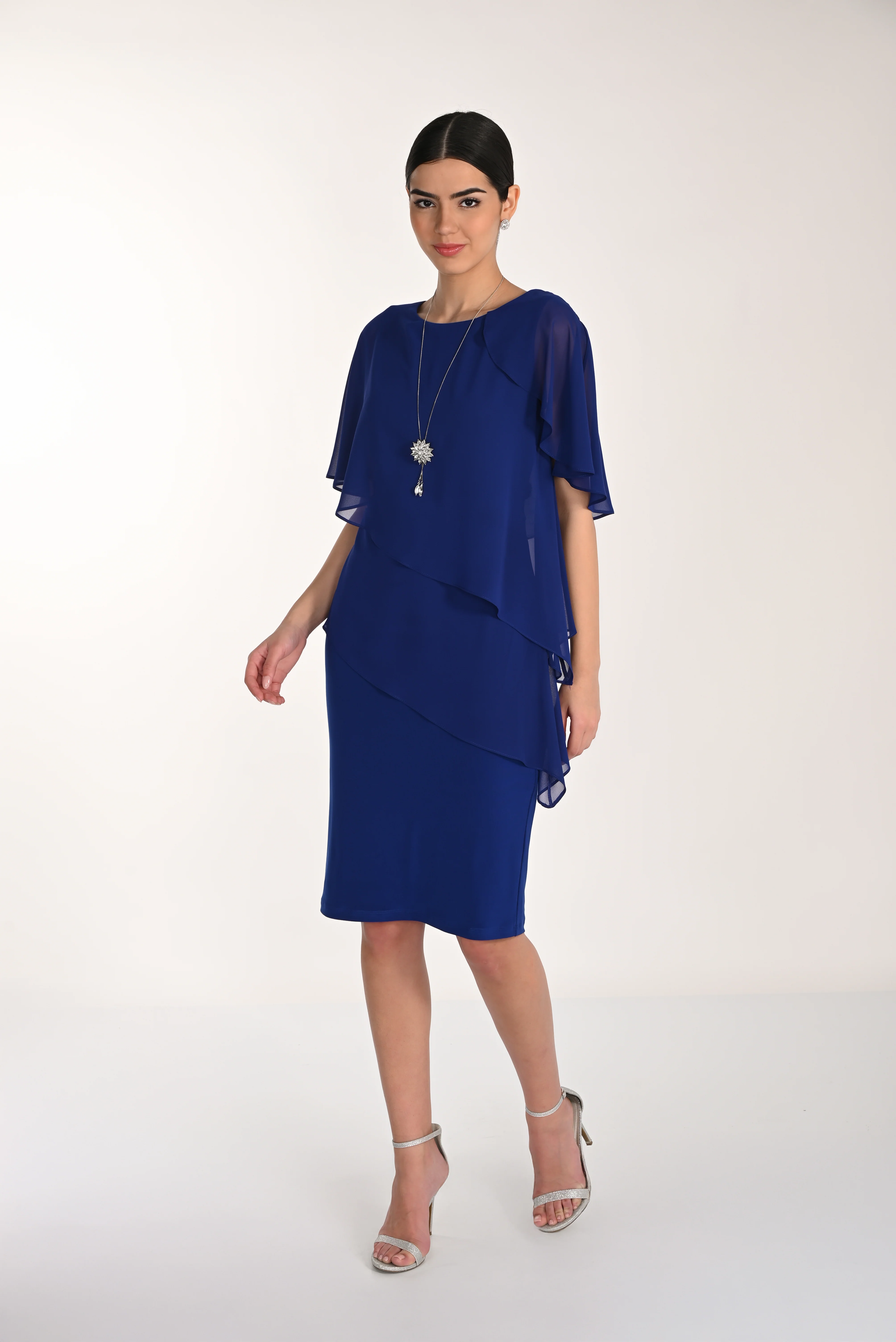 Frank Lyman Sheath Dress - Imperial Blue