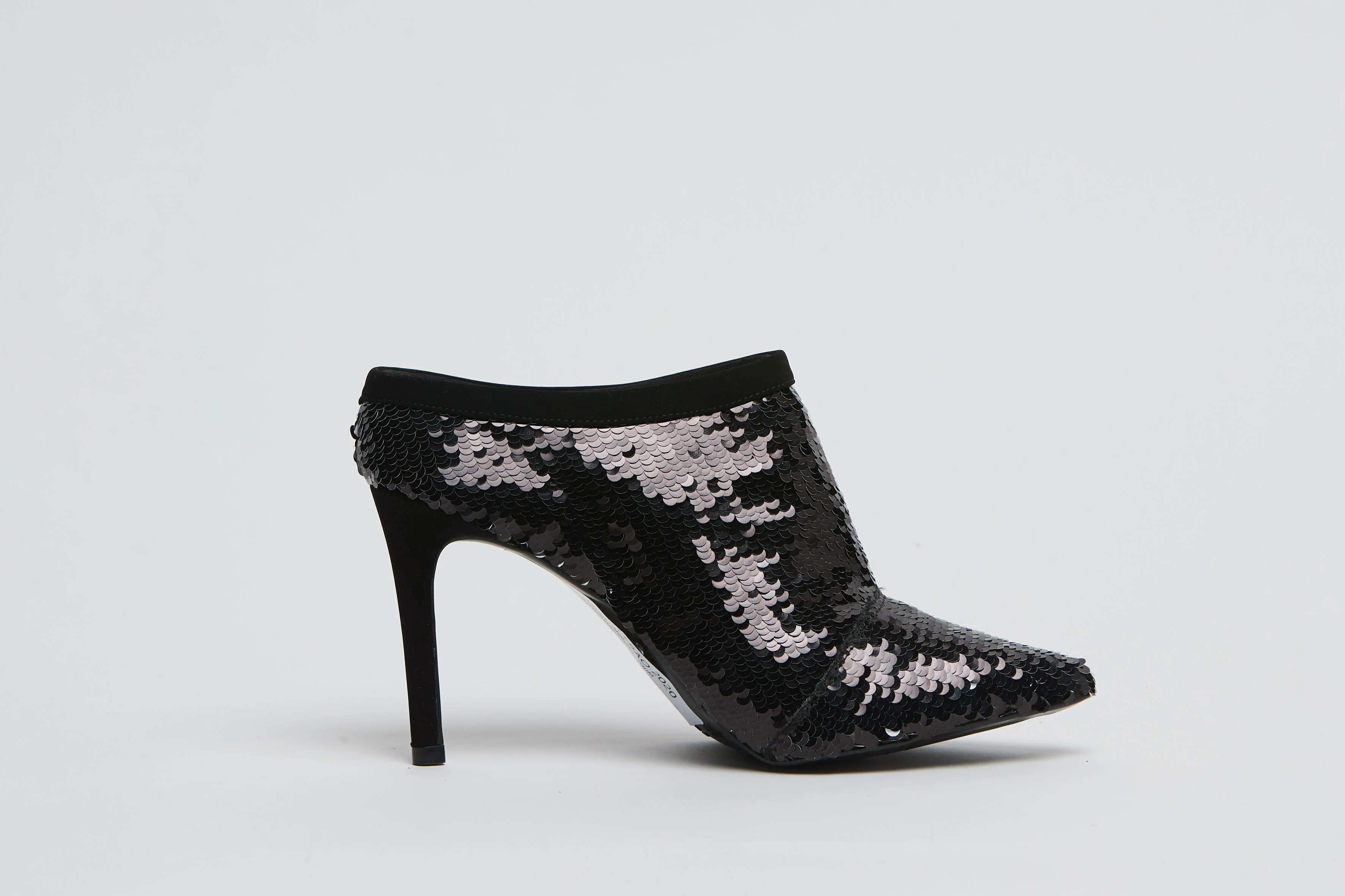 Hey Monday Frankie Black Sequin Heel - Image 4