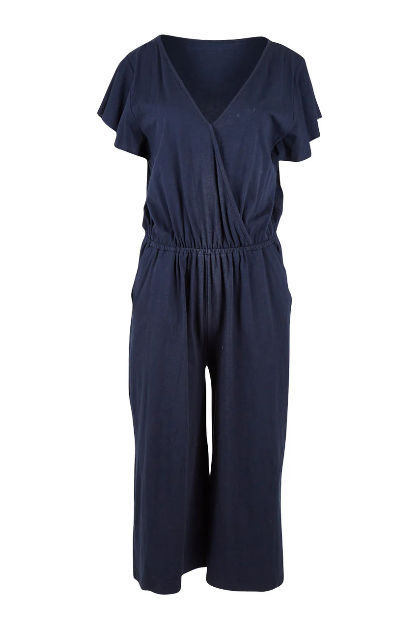 Elm Pia Jumpsuit -Navy - Image 3