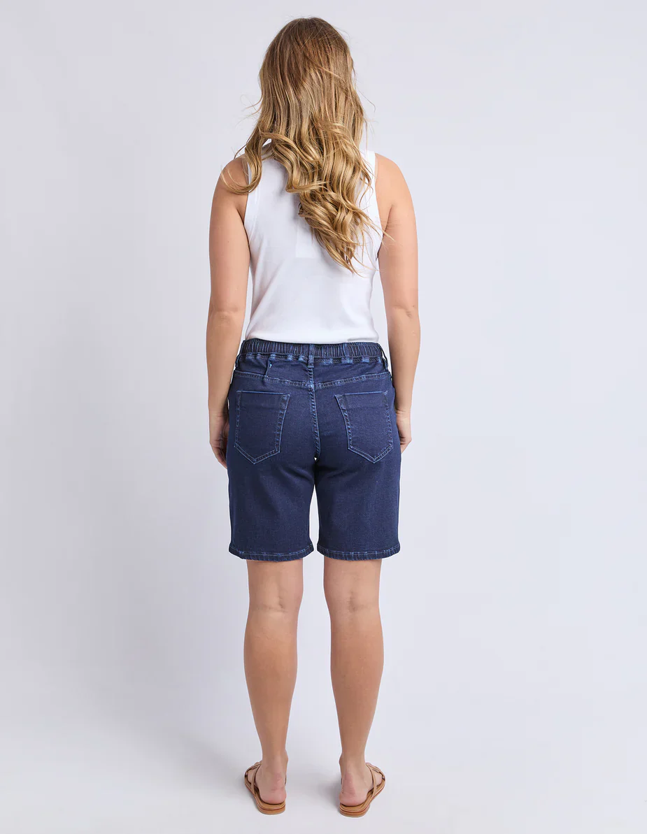 Foxwood Gabby Bermuda Short - Dark Indigo - Image 6