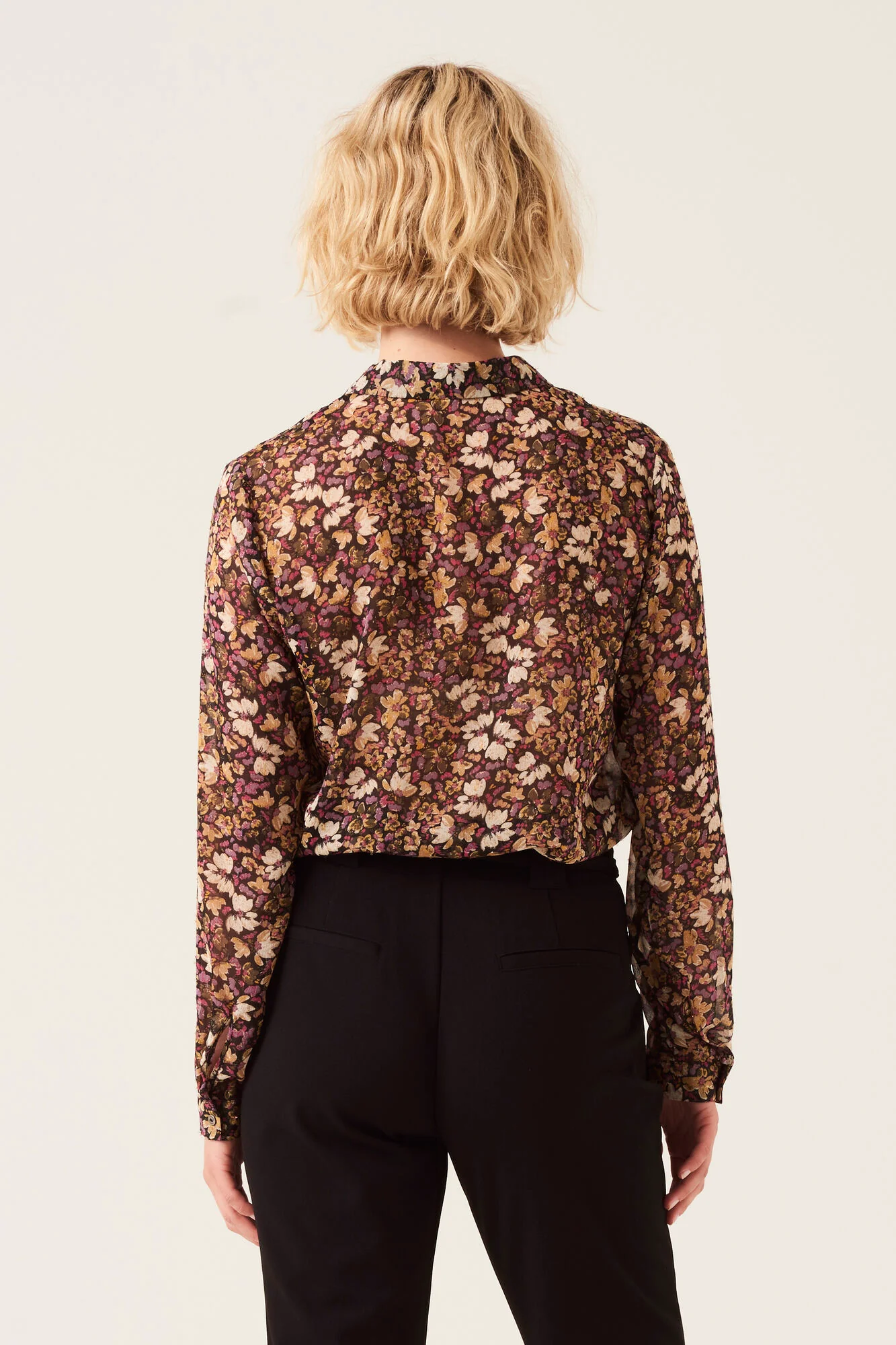 Garcia Ladies Shirt Hot Pink - Image 3