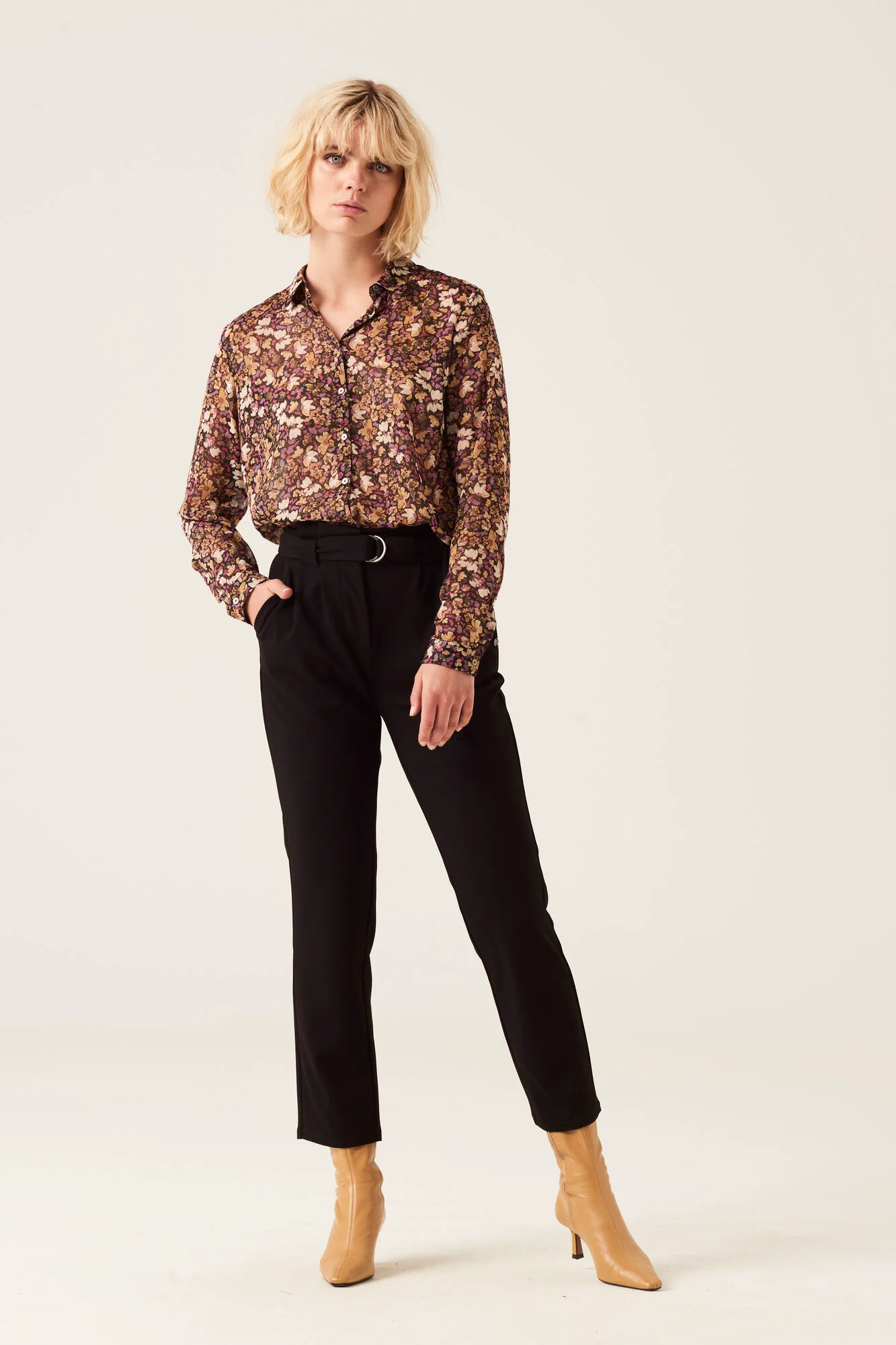 Garcia Ladies Shirt Hot Pink - Image 6