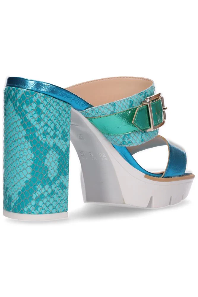 Hey Monday Alexis Heel-Turquoise - Image 2