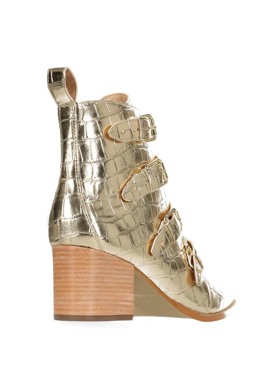 Hey Monday Ava Belted Boot Gold - Image 10