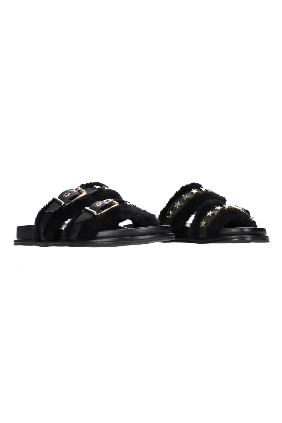 Hey Monday Bronson Slide Black/Gold - Image 5