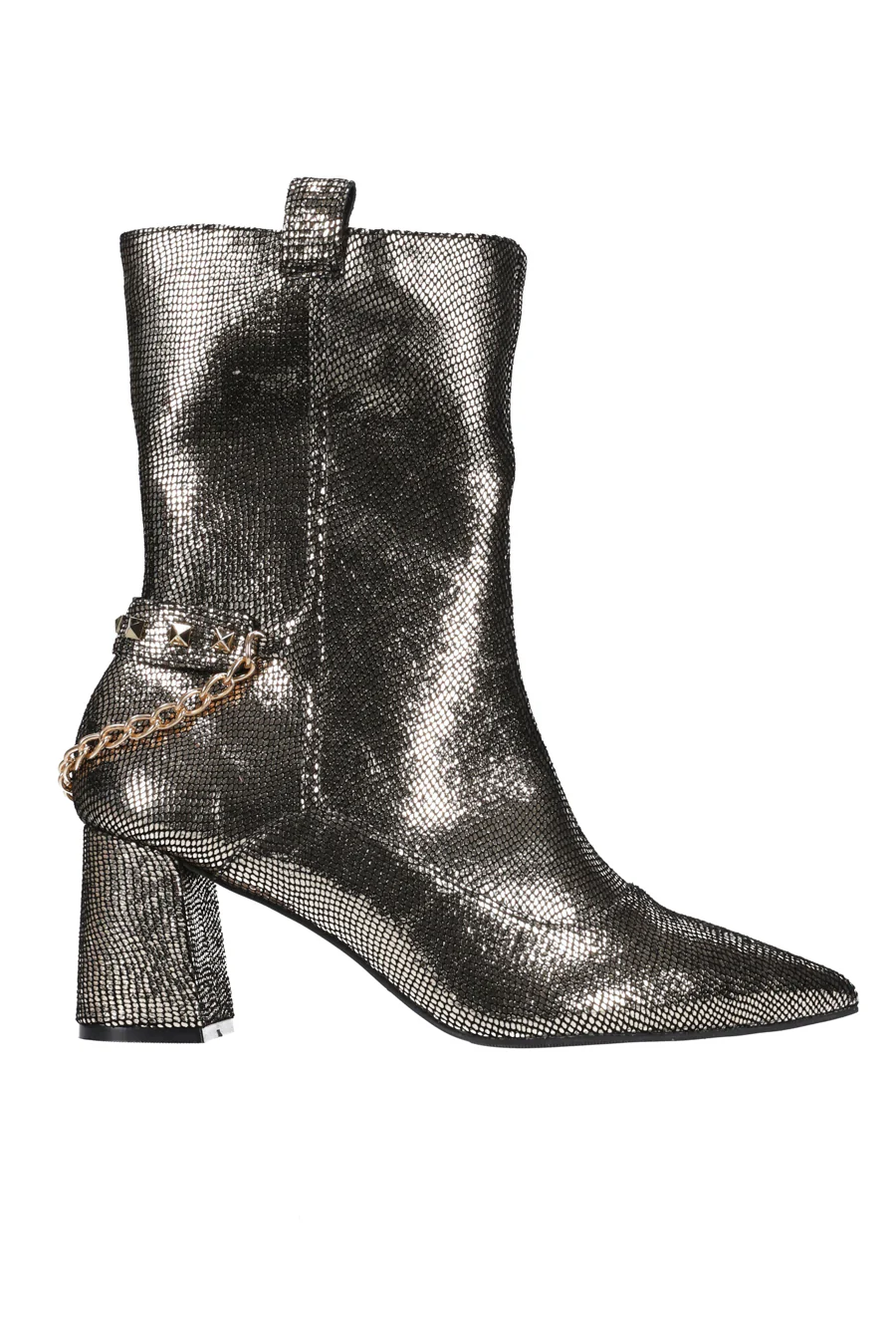 Hey Monday Charlotte Mid Boot Graphite/gold - Image 4