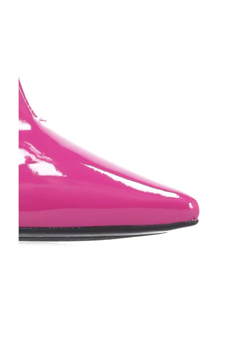 Hey Monday Elsey Boot Patent Magenta - Image 8