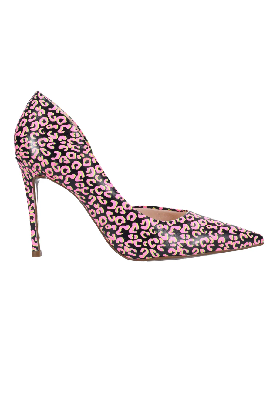 Hey Monday Knox Heel Pink Leopard