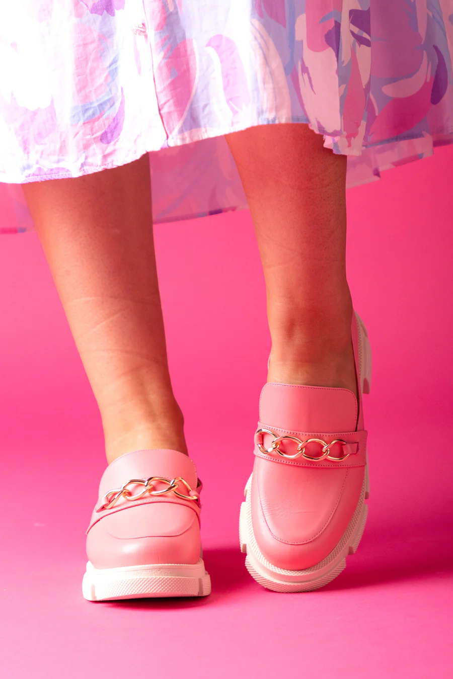 Hey Monday Annie Loafer Pink