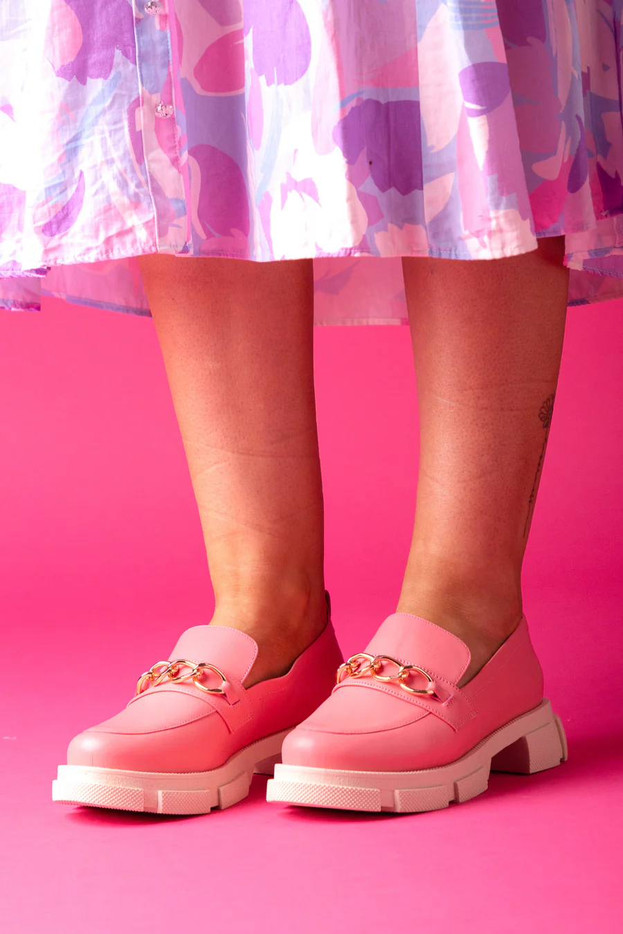 Hey Monday Annie Loafer Pink - Image 2
