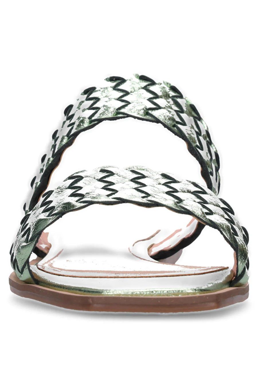 Hey Monday Lucy Sandal Metallic Green - Image 3
