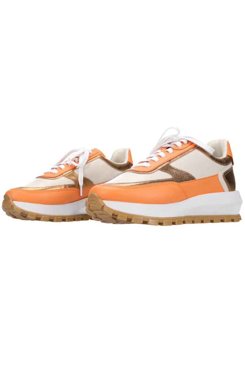 Hey Monday Nelly Sneaker Orange - Image 7