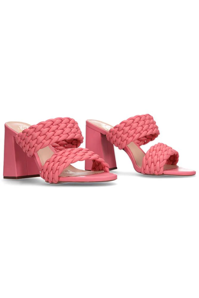 Hey Monday Sienna Heel- Coral Pink