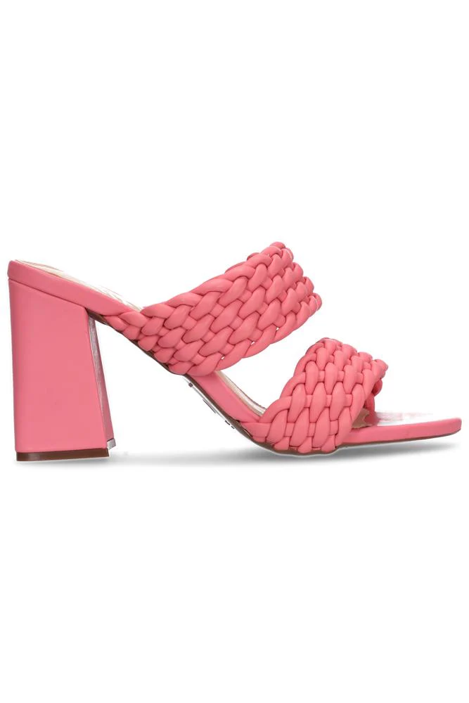 Hey Monday Sienna Heel- Coral Pink - Image 2